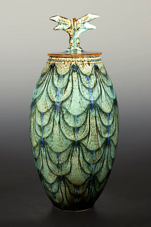 Covered Jar or Vase