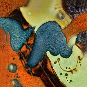 Abstract in three pieces for the Wall