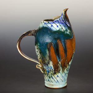 Tall Pitcher  13" X 9.5" X 6"