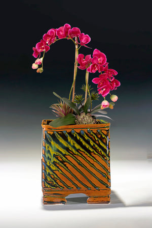 Orchid Pot  7.5" X 6"